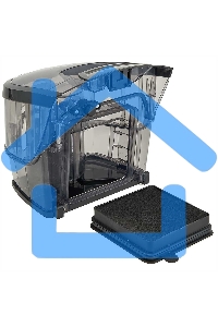 Пылесос DELTA LUX DL-0836 черный с бирюзовым