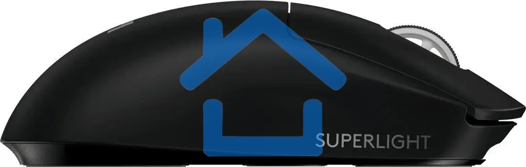Мышь беспроводная Logitech G PRO X SUPERLIGHT черный, 25600 dpi, радиоканал, USB, кнопки - 5