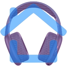 Гарнитура Bluetooth QUMO Sense ВТ 0085 фиолетовый