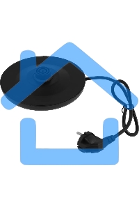 Чайник электрический SUPRA KES-1824 1.8л. 1500Вт серебристый/черный (корпус: нержавеющая сталь)