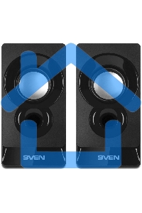 Акустическая система Sven 300 2.0 черный 6Вт