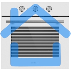 Духовой шкаф электрический HOMSair OEF606WH белый