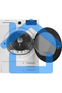 Сушильная машина Hyundai DFE9412 белый, 10 кг, сушка - конденсационная, программ - 14, 60 x 85 x 62 см