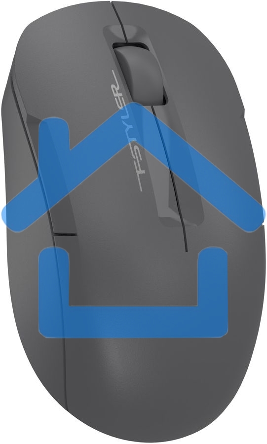 Мышь беспроводная A4Tech Fstyler FG15C Air2 серый, 1200 dpi, радиоканал, USB, кнопки - 3