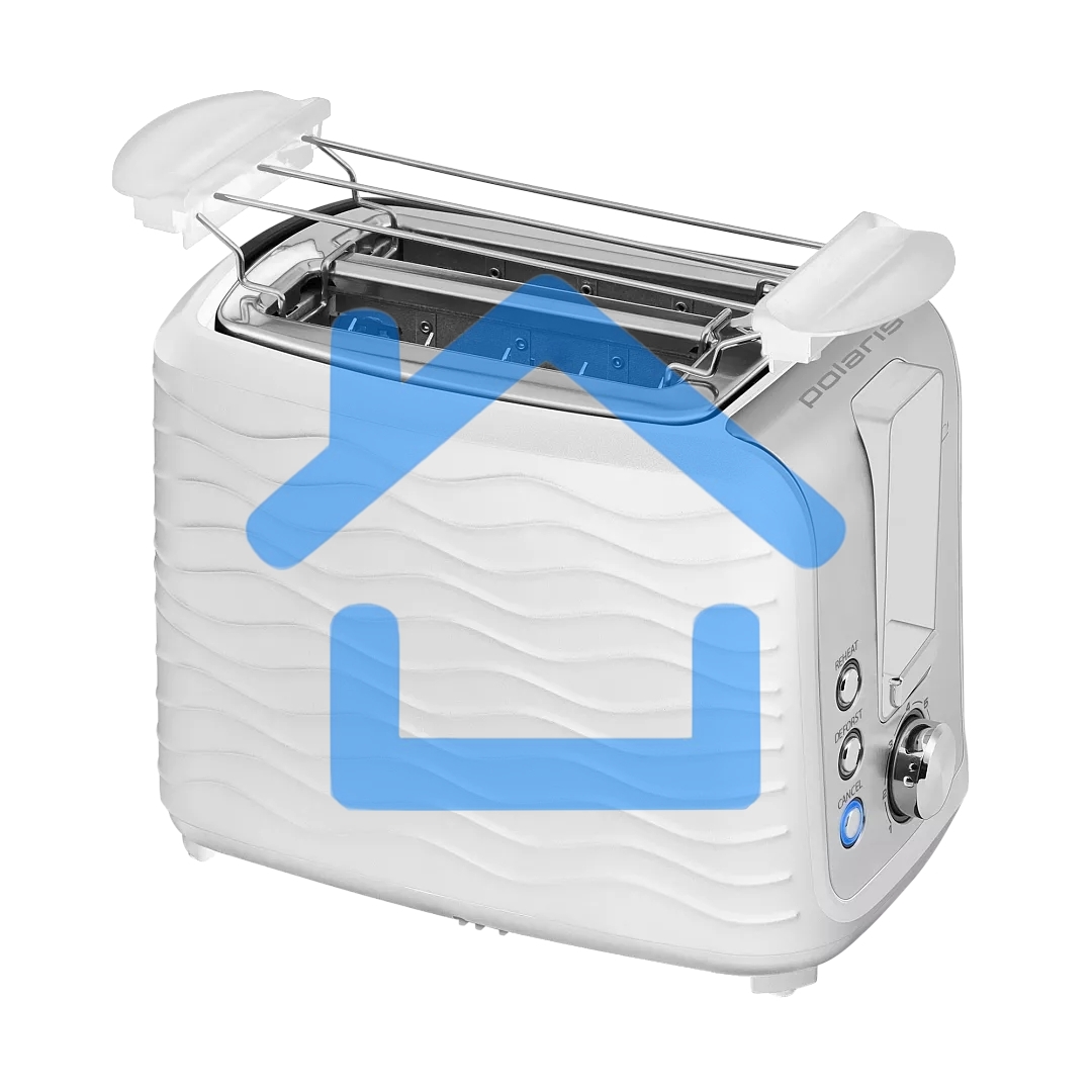 Тостер Polaris PET 0922, 900Вт, белый