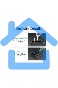 Концентратор Vention OTG USB 3.0 на 7 портов черный