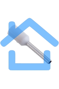 Наконечник-гильза НШвИ 0,75-8,0 белый (100ш)