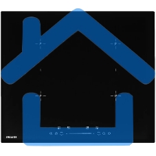 Индукционная варочная панель Graude IK 60.2 B черный