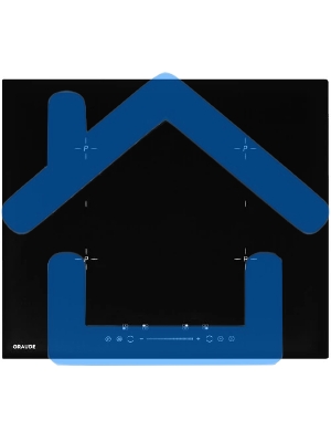 Индукционная варочная панель Graude IK 60.2 B черный