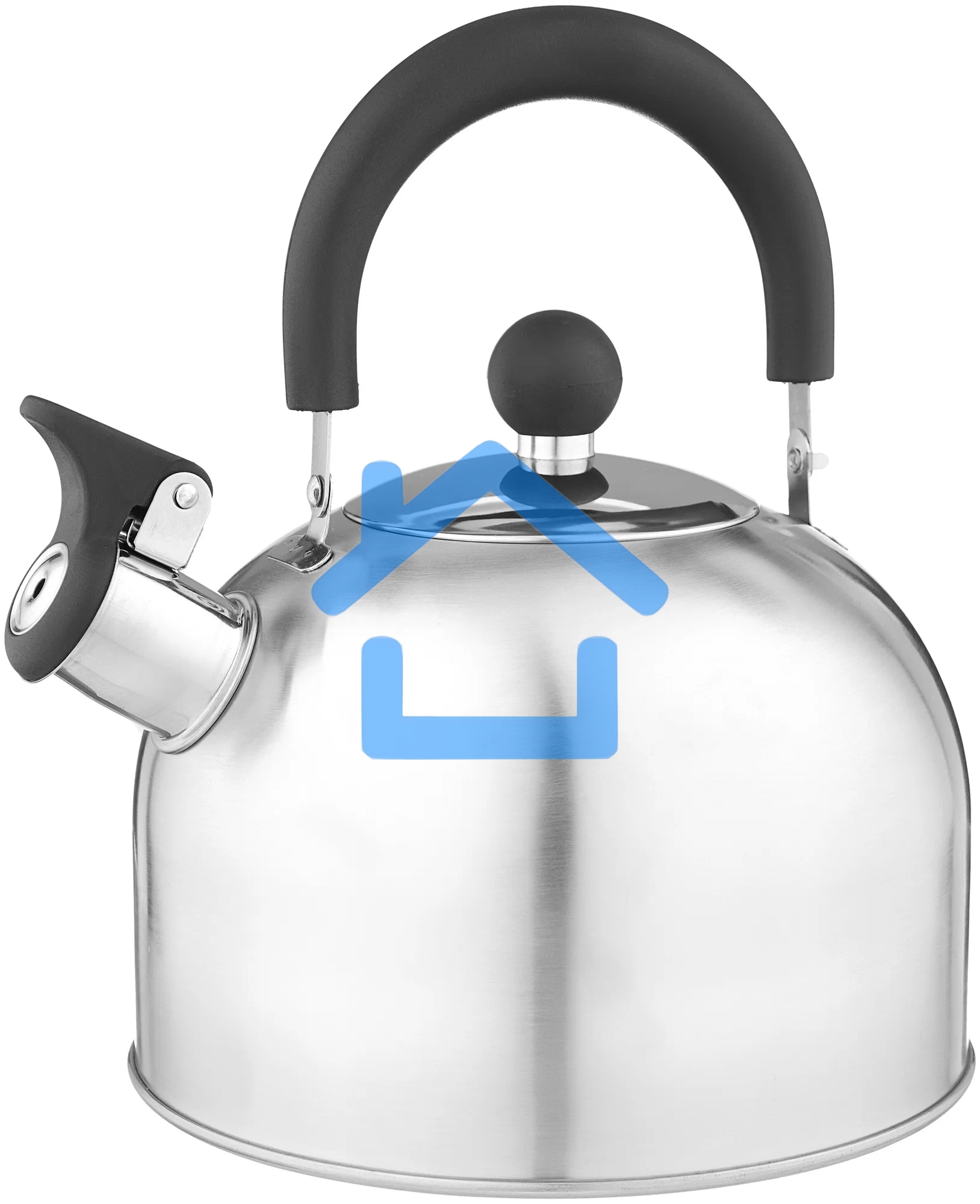 Чайник для плиты MALLONY MAL-039-MP 2.3л матовый, со свистком (985605)