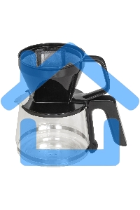 Кофеварка капельная SUPRA CMS-1240 черный, исп. кофе - молотый, 1.25 л, 750 Вт.