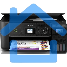 МФУ струйное Epson L3260, A4, цветной, печ. до 33 стр/мин. (ч/б) до 15 стр/мин. (цвет), 1440 x 5760 dpi (печать) 1200x2400dpi (скан.), USB, Wi-Fi, Air Print, Mopria