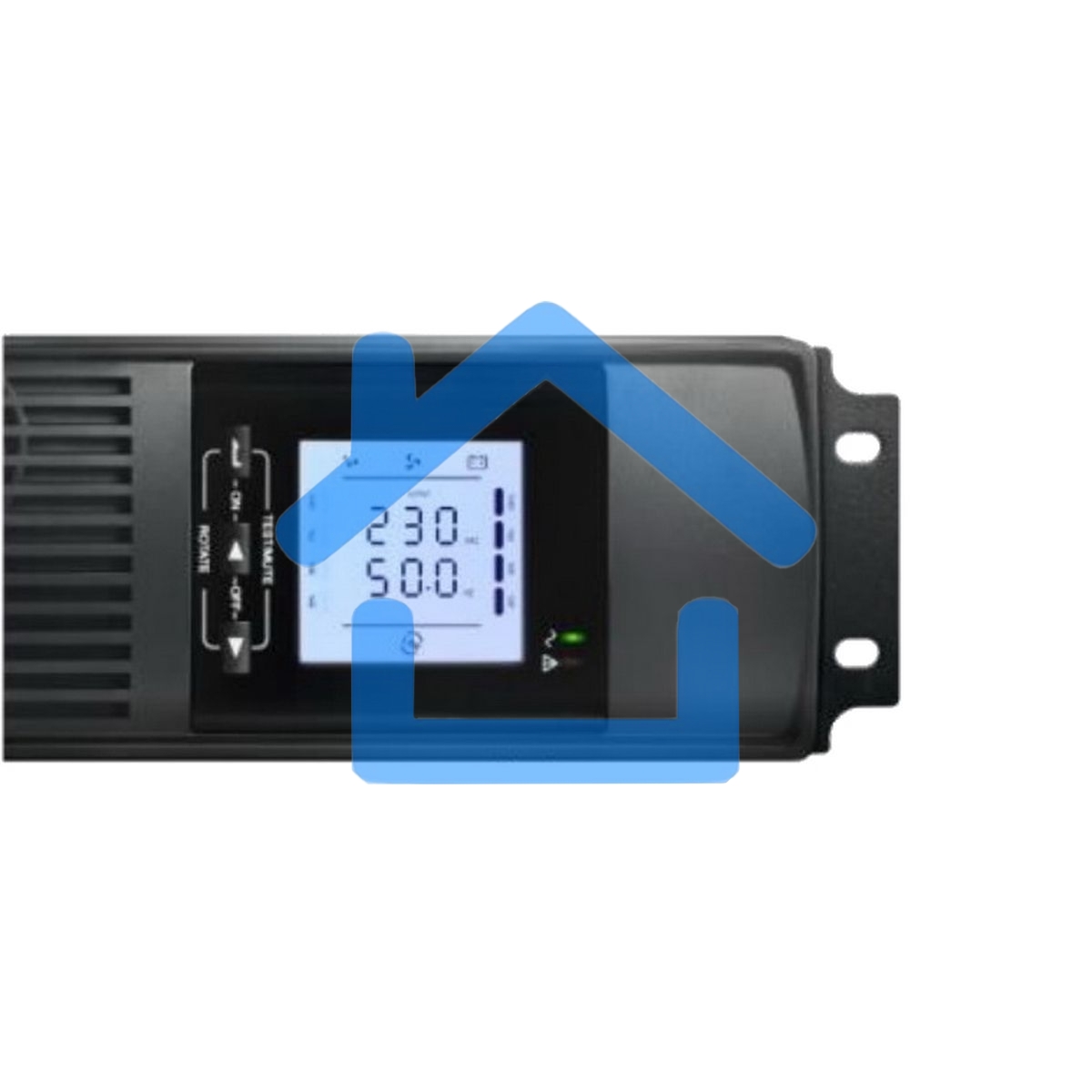 Источник бесперебойного питания (ИБП) Raskat Crusader Stabline RTIO-2000VA 2KVA rack&;tower online UPS, 4pcs 9AH battery