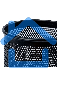 Подставка Deli E909 для письменных принадлежностей, черный, металл, сетка