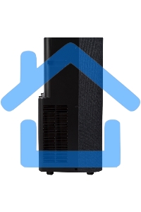 Кондиционер мобильный Ballu Velure BPAC-14 EW/N6 14000 BTU, 35 м², 50 дБ, охлаждение, осушение, черный