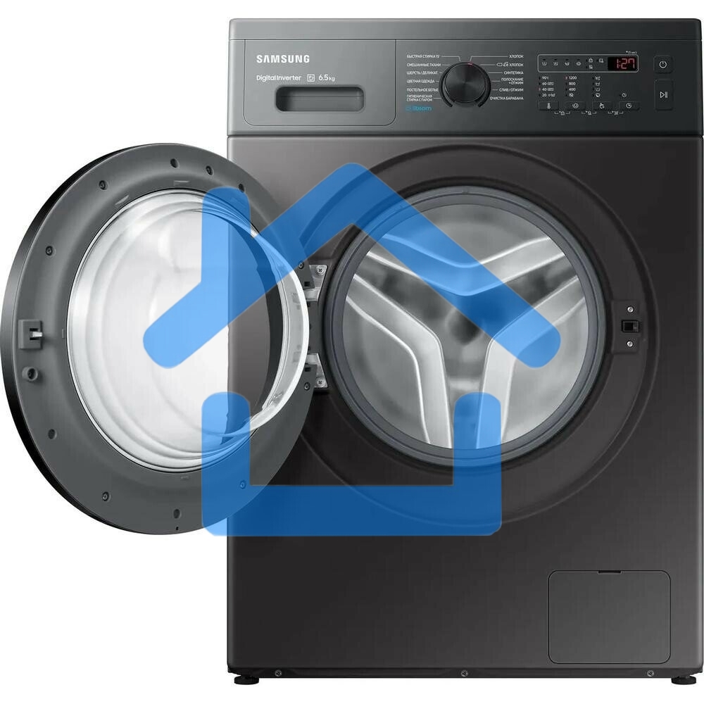 Стиральная машина Samsung WW65AG4S20CX/LP серый, загрузка фронтальная 6,5 кг, 1200 об/мин., класс: А