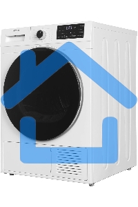 Сушильная машина Hyundai DFE9412 белый, 10 кг, сушка - конденсационная, программ - 14, 60 x 85 x 62 см