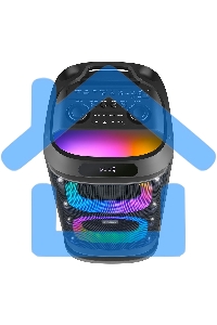 Акустическая система Midi Ginzzu GM-115, BT/USB/TF/FM/MIC/ДУ