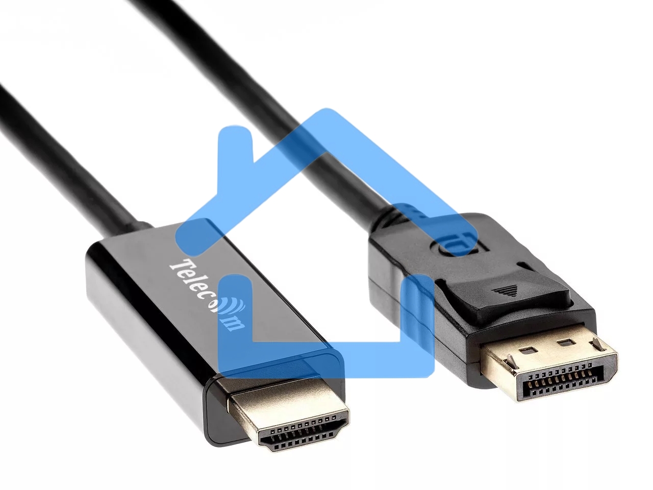 Кабель-переходник DisplayPort M-> HDMI M 1.8m Telecom [TA494)