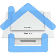 Вытяжка наклонная Maunfeld Wind 60 A белый, 60 см, 700 куб. м/ч, 47 дБ