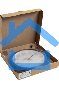 Часы настенные аналоговые Бюрократ WALLC-R85P D35см коричневый/белый