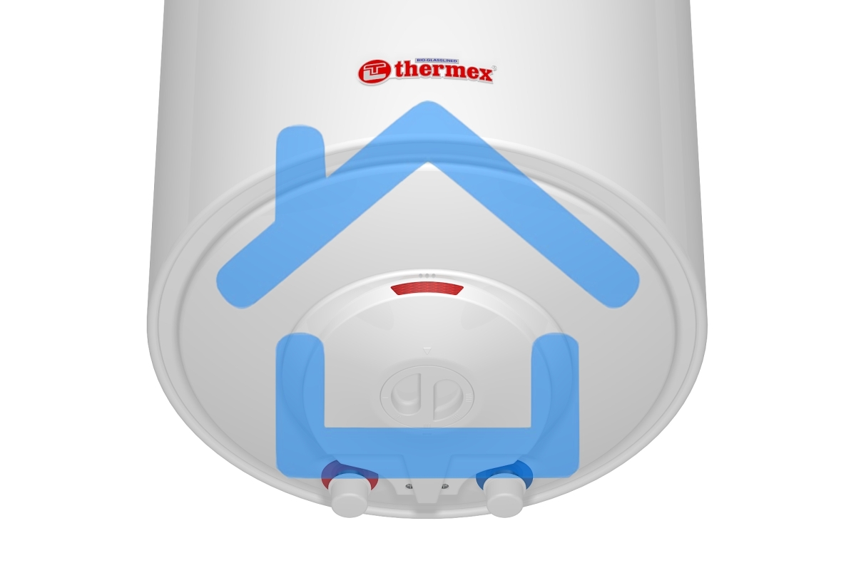 Водонагреватель Thermex TitaniumHeat 50 V Slim 1.5 кВт, 50 л, 722х365х378 мм Арт 111 081