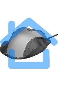 Мышь проводная Oklick 504M черный/серый, 3600 dpi, USB, кнопки - 6