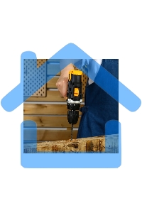 Дрель-шуруповерт Deko Banger, Аккумуляторная, 12В, 2 АКБ, Кейс