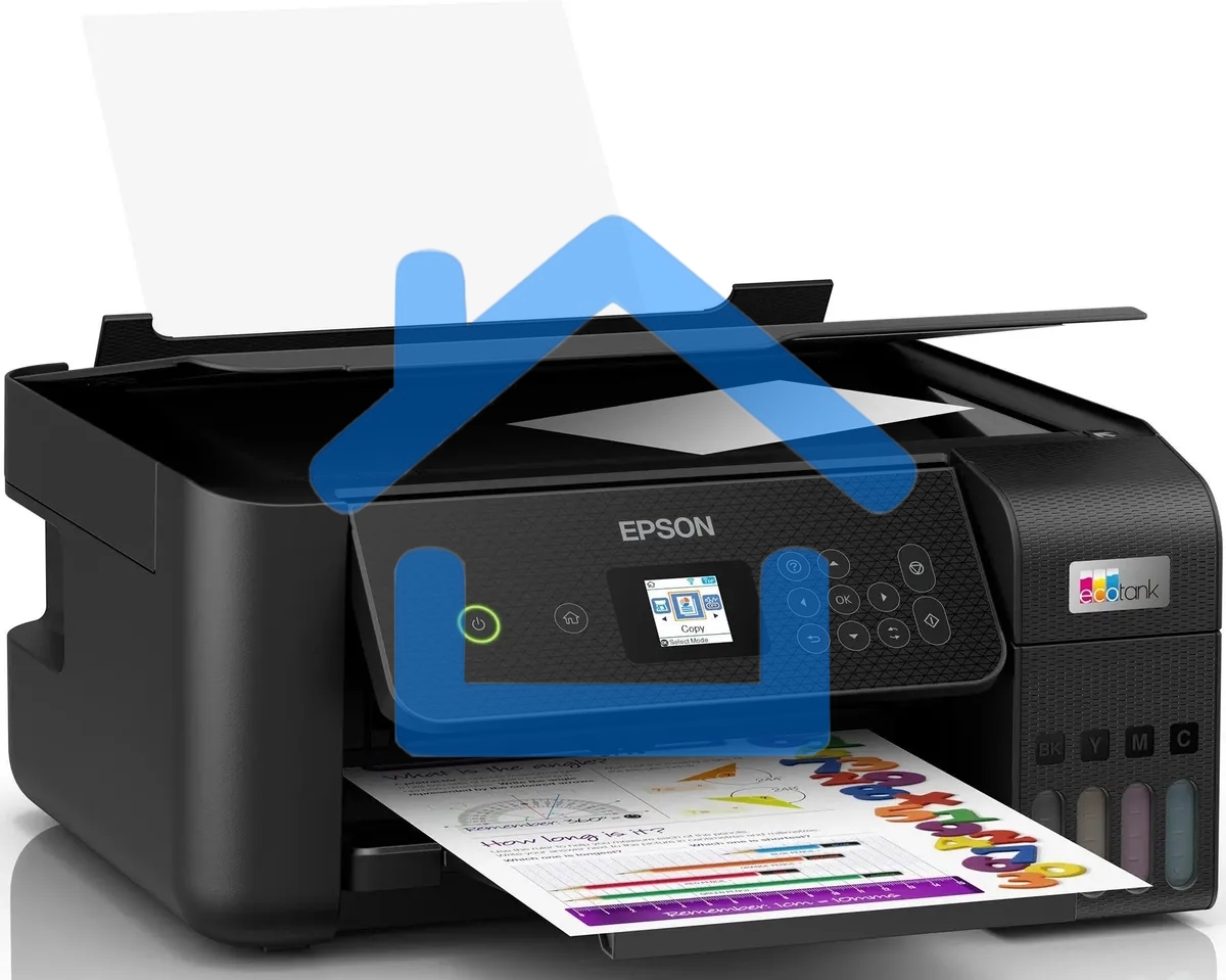 МФУ струйное Epson L3260, A4, цветной, печ. до 33 стр/мин. (ч/б) до 15 стр/мин. (цвет), 1440 x 5760 dpi (печать) 1200x2400dpi (скан.), USB, Wi-Fi, Air Print, Mopria