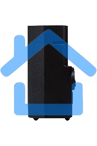 Кондиционер мобильный Ballu Velure BPAC-14 EW/N6 14000 BTU, 35 м², 50 дБ, охлаждение, осушение, черный