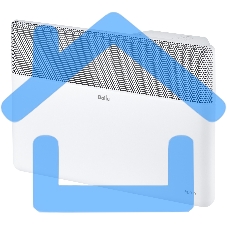 Комплект Ballu Apollo Transformer с блоком управления и шасси BEC/AT-1500-4I белый, 1500 Вт, 20 м2, дисплей, термостат