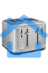 Тостер KitchenAid 5KMT2109ESX нержавеющая сталь, на 2 тоста