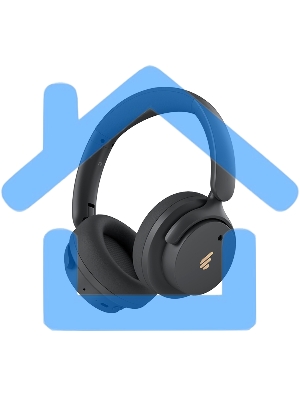 Гарнитура мониторные Edifier H9 черный беспроводные bluetooth оголовье