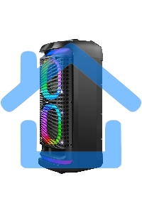 Акустическая система Midi Ginzzu GM-115, BT/USB/TF/FM/MIC/ДУ