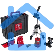 Нивелир лазерн. Elitech ЛН 2К 2кл.лаз. 635нм цв.луч. красный 2луч. (201468)