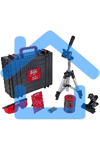 Нивелир лазерн. Elitech ЛН 2К 2кл.лаз. 635нм цв.луч. красный 2луч. (201468)