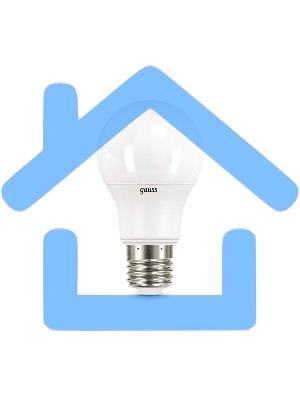 Лампа светодиодная Gauss Led A60-dim E27 11Вт 3000К диммируемая