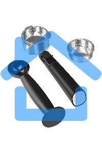 Кофеварка рожковая ARESA AR-1612 черный, исп. кофе - молотый, 1,5 л, 1100 Вт, 15 бар