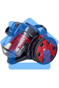 Пылесос Delta DL-0851 красный, 1800Вт