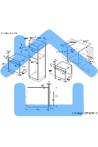 Духовой шкаф электрический HOMsair OEM6010WH белый