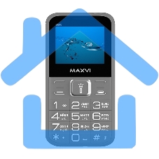 Мобильный телефон Maxvi B200 серый