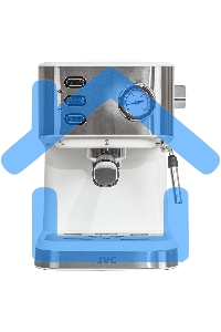 Кофеварка рожковая JVC JK-CF33 белый, молотый, 1.5 л, 1050 Вт, 20 бар