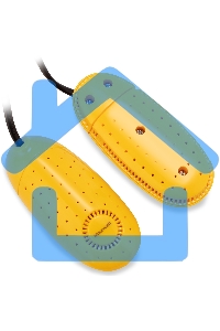 Сушилка для обуви Maxwell MW-4104 (MC) желтый