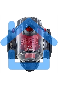 Пылесос Delta DL-0851 красный, 1800Вт