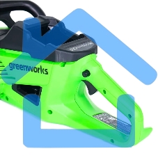 Цепная пила аккумуляторная GreenWorks GD40CS20X, 40V, 40 см, 2000 Вт, бесщеточная, без АКБ и ЗУ (2008807)