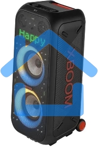 Минисистема LG XBOOM XL9T черный/красный 1000Вт USB BT