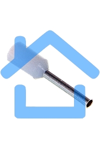 Наконечник-гильза НШвИ 0,75-8,0 белый (100ш)