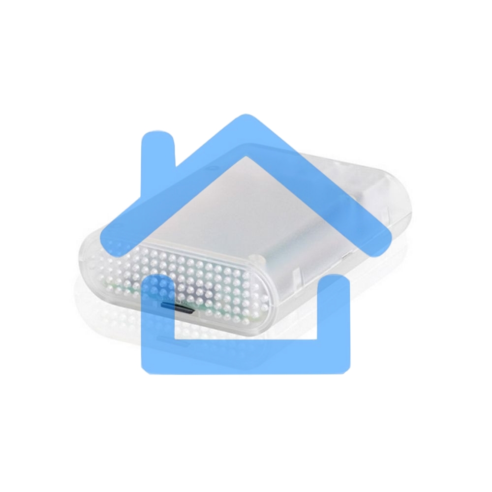 Корпус ACD Transparent RA076 ABS Plastic Injection Molding case with Stripe for Raspberry Pi 3 B (прозрачный, овальный на винтах)(RASP1795)