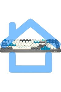 Клавиатура A4Tech Bloody S98 Pixels Blue проводная USB серый/бежевый