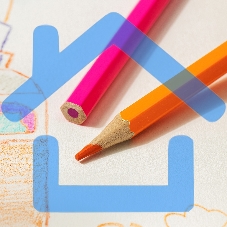 Карандаши цветные Deli EC130-24 ColoRun, шестигранный профиль, дерево 24 цвета, коробка с европодвесом (24шт)